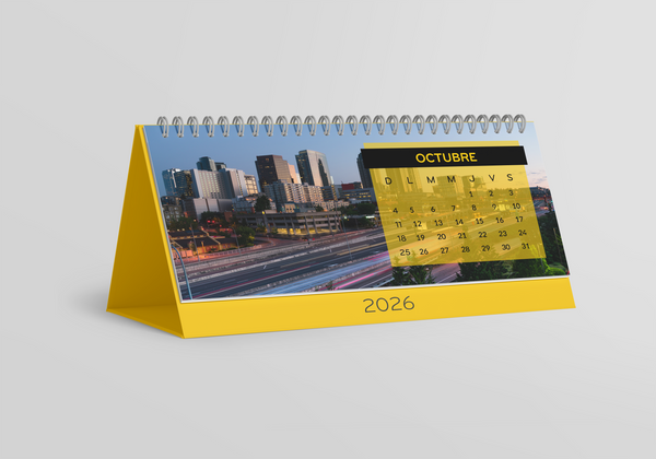 Calendario de escritorio (24x10cm)