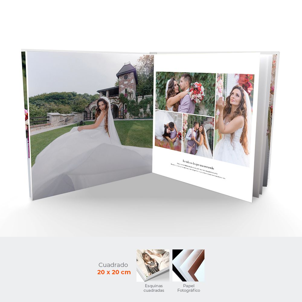 Photobooks Picdoozy Cuadrados